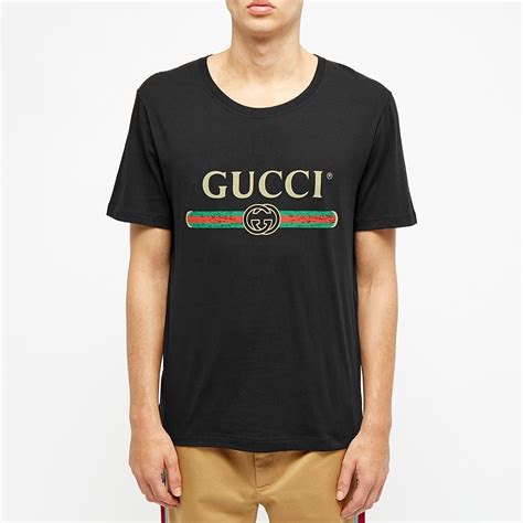 gucci fake tee|vintage gucci logo t shirt.